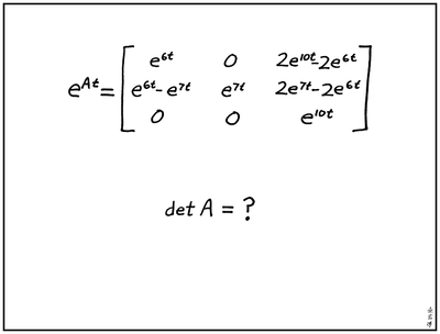 e hoch Matrix